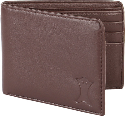 

Creature Men Brown Artificial Leather Wallet(6 Card Slots)