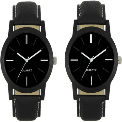 Gopal Retail Black Watches Combo For Men Watch Watch  - For Men   Watches  (Gopal Retail)