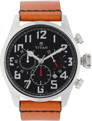 Titan 9477SL01j Purple Analog Watch  - For Men   Watches  (Titan)