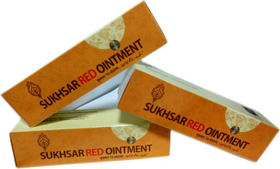 

Sukhsar Red Ointment 20 Gms (Pack Of 3 ) Antiseptic Ointment(60 g, Pack of 3)