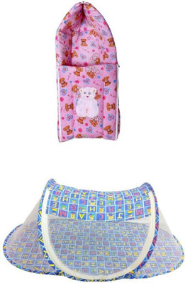 

SpringLoom 3 IN 1 SLEEPING BAG & PREMIUM BABY FOLDABLE MOSQUITO NET (BABY GIFT COMBO) 43 (Multicolor)(Multicolor)
