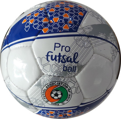 

HRS Futsal Ball Football - Size: 5(Pack of 1, White)