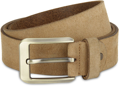 

Peter England Men Khaki Genuine Leather Belt, Khakhi
