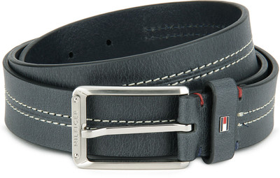 

Tommy Hilfiger Men Casual Blue Genuine Leather Belt, Navy