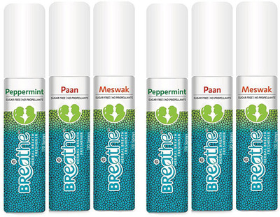 

L B Breathe Peppermint,Meswak & Paan Spray(300 g)