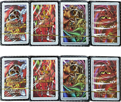 

Lancer 100% PURE PLASTIC PLAYING CARDS (Set Of 8)(Multicolor)