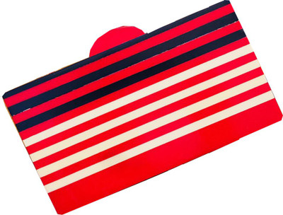 

craftbazaar Casual Red Clutch