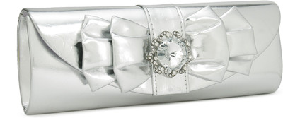 

Chemistry Party Silver Clutch