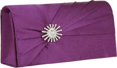 Chemistry Party Purple Clutch