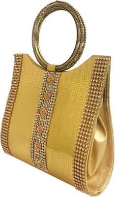 

BYOE Casual Gold Clutch