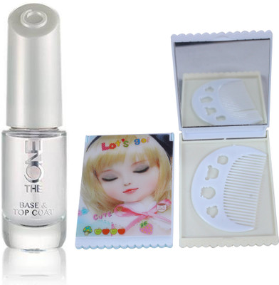 

Oriflame Sweden The ONE Base & Top Coat (31029) With Mirror Comb(Set of 3)