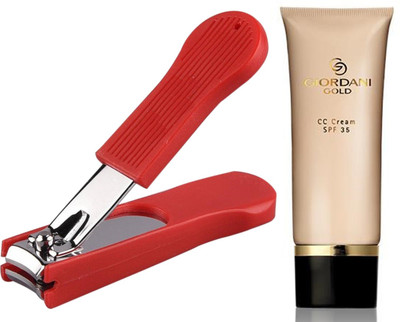

Oriflame Sweden Giordani Gold CC Cream SPF 35 40ml (Natural - 30989) Wth Nail Cutter(Set of 2)