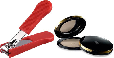 

Oriflame Sweden Giordani Gold Sheer Powder SPF 15 (Natural - 31809) Wth Nail Cutter(Set of 2)