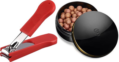 

Oriflame Sweden Giordani Gold Bronzing Pearls 25g (Dark Bronze - 32084) Wth Nail Cutter(Set of 2)