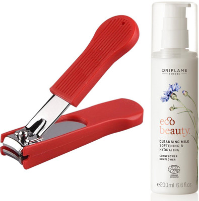 

Oriflame Sweden Ecobeauty Cleansing Milk 200ml (32197) With Nail Cutter(Set of 2)