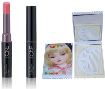 

Oriflame Sweden The ONE Colour Unlimited Lipstick 1.7g (Absolute Blush - 30571) With Mirror Comb(Set of 3)