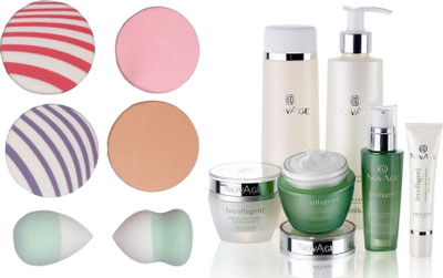 

Oriflame Sweden NovAge Ecollagen set 6Pcs (28971) With Puff Sponge(Set of 12)