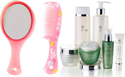 

Oriflame Sweden NovAge Ecollagen set 6Pcs (28971) With Mirror Comb Set(Set of 8)