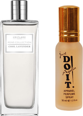 

Oriflame Sweden Cool Lavender Eau de Toilette 75ml (33349)With Just Do it Perfume 30ml(Set of 2)