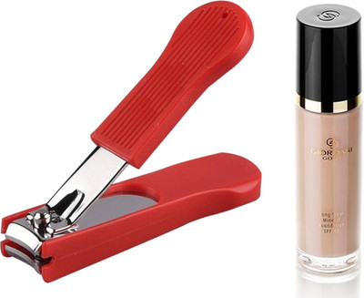 

Oriflame Sweden Giordani Gold Long Wear Mineral Foundation SPF 15 30ml (Light Rose - 31803) Wth Nail Cutter(Set of 2)