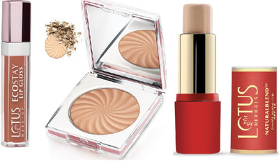 

Lotus Herbals Face Makeup Kits pack of 3(Set of 1)