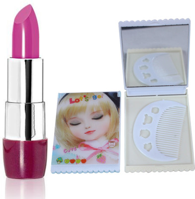 

Oriflame Sweden The ONE 5-in-1 Colour Stylist Lipstick Intense Collection (Flamingo Fuchsia - 32242) With Mirror Comb(Set of 3)