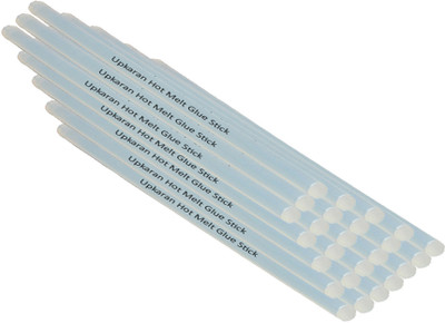

Upkaran Translucent 11mm Big Hot Melt Glue Sticks (Bunch of 25) for Adhesive Purpose - 25 g