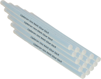 

Upkaran Translucent 11mm Big Hot Melt Glue Sticks (Bunch of 15) for Adhesive Purpose - 15 g