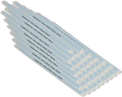 

Upkaran Translucent 11mm Big Hot Melt Glue Sticks (Bunch of 40) for Adhesive Purpose - 40 g