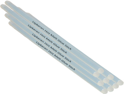 

Upkaran Translucent 11mm Big Hot Melt Glue Sticks (Bunch of 9) for Adhesive Purpose - 9 g
