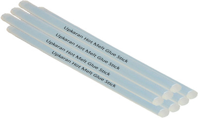 

Upkaran Translucent 11mm Big Hot Melt Glue Sticks (Bunch of 7) for Adhesive Purpose - 7 g