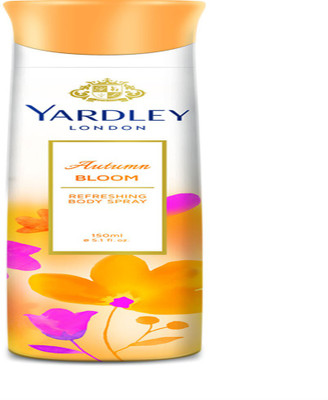 

YARDLEY AUTUMN BLOOM DEODORANT SPRAY (PACK OF 2) Body Spray - For Women(300 ml, Pack of 2)