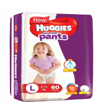 

Huggies large 60-1 - L(60 Pieces)