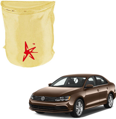 

AutoKraftZ Nylon Dustbin(Beige)
