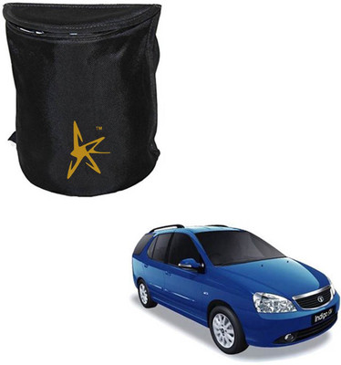 

AutoKraftZ Premium Trash Bin / DUSTBIN / Multipurpose utility Box for Tata Marina Small Nylon Dustbin(Black)
