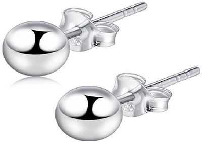 ASSET JEWELS Asset Jewels 925 Sterling Silver Genuine Handmade Earring /Stud/Dangle Cubic Zirconia Silver Stud Earring