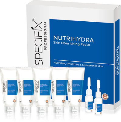 

VLCC Specifix Professional NutriHydra Skin Nourishing Facial Kit 270 g(Set of 6)