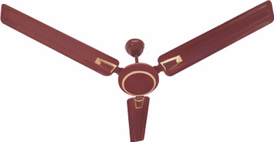 Plaza Blizz Kool Plus 1200 mm 3 Blade Ceiling Fan(Brown, Pack of 1)