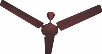 

Plaza Hypo Kool 1200 mm 3 Blade Ceiling Fan(Brown, Pack of 1)