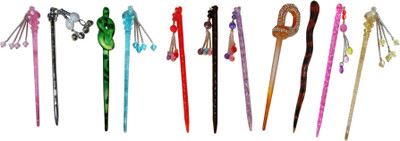 

PIPA combo of juda sticks Bun Stick(Multicolor)
