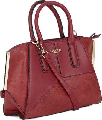 

Carlton London Hand-held Bag(Maroon)