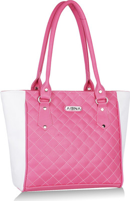 

Aisna Shoulder Bag(Pink, White)