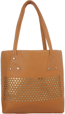 

Easy Dealss Hand-held Bag(Brown, Gold)