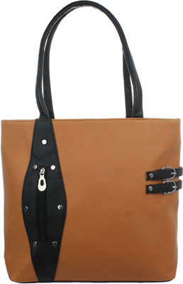 

Easy Dealss Hand-held Bag(Brown, Black), Black;brown