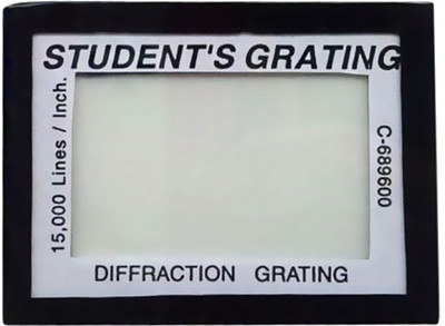 BEXCO Diffraction grating educational(Multicolor)
