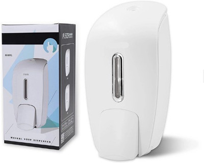 

AAI HEXA 600 ml Soap, Shampoo, Conditioner, Lotion, Gel Dispenser(White, Grey)