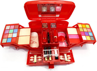 

KASCN ORIGINAL HIGH QUALITY MAKHMALI MAKEUP KIT ADS 8687 BRIDAL PROFESSIONAL KIT WATERPROOF FOR ALL SKIN TONE.
