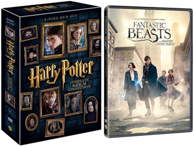

Harry Potter: The Complete 8 Film Boxset + Fantastic Beasts and Where to Find Them (9 Discs Collection) [DVD] [2017](DVD English)