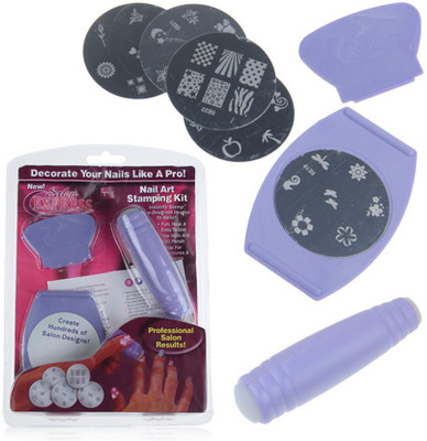 

Salon Nail Art Stamping Kit(Purple)