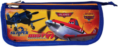 

kidoz kingdom PLANES PLANES Art Canvas Pencil Box(Set of 1, Multicolor)